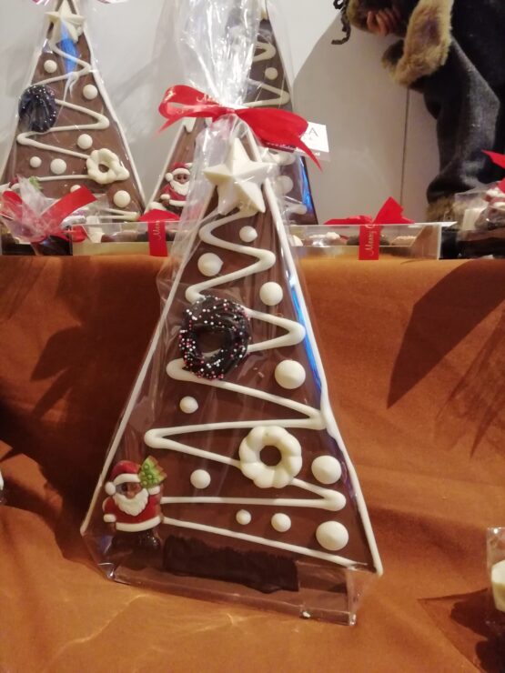 kerstboom chocolade